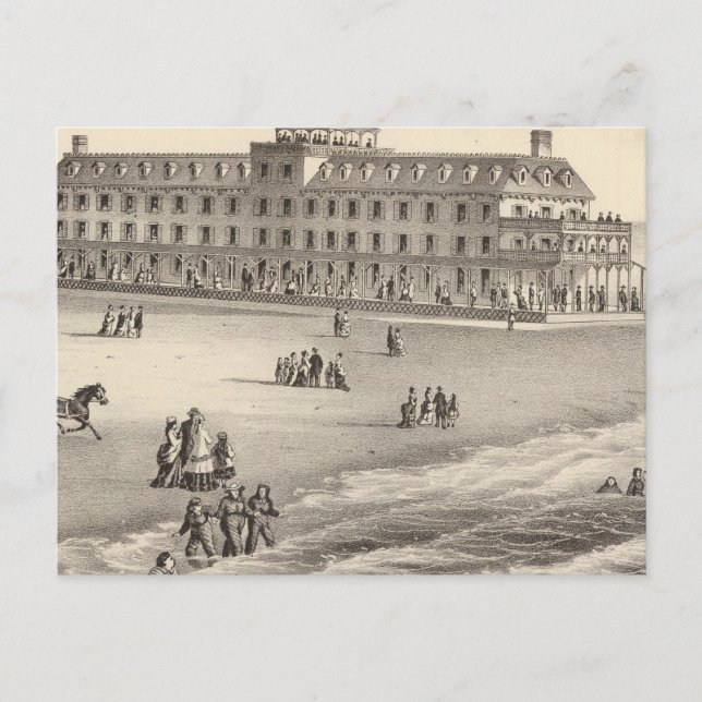 Cartão Postal Parry House, Beach Haven, NJ (Frente)