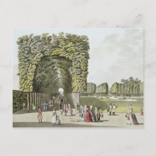 Cartão Postal Parte do jardim de Ausgarten, Viena, de Ple