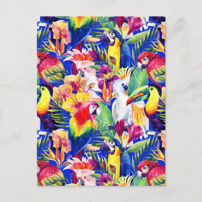 Cartão Postal Partes de Aquarela 2 (Frente)