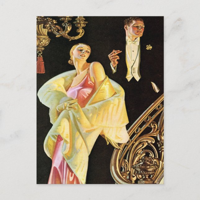 Cartão Postal Participantes ricos (Frente)