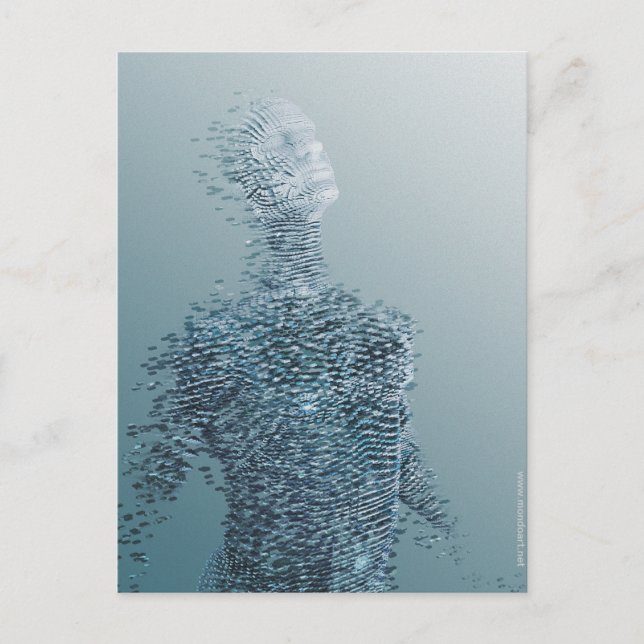 Cartão Postal Partículas (Frente)