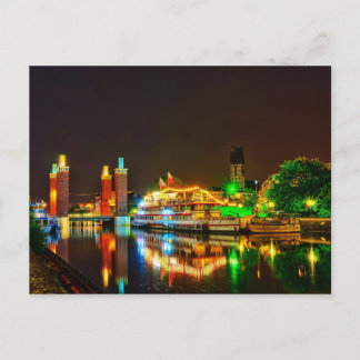 Cartão Postal Partida à noite