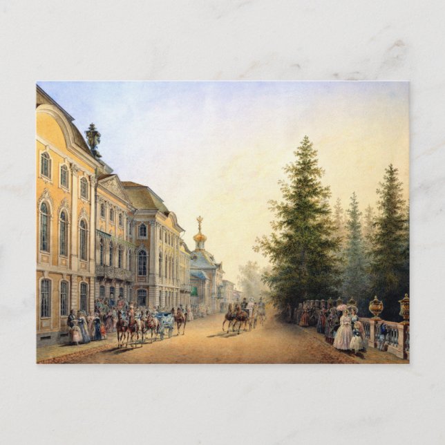 Cartão Postal Partida do Tribunal à Entrada do Excelente (Frente)
