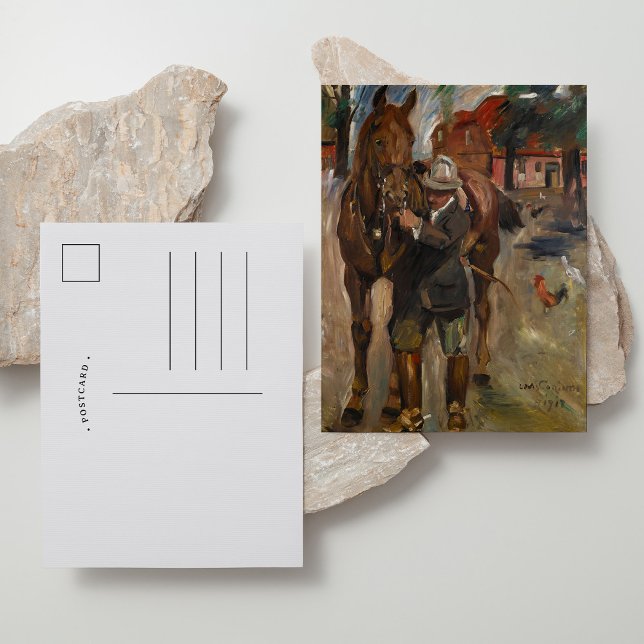 Cartão Postal Partida para um Passeio | Lovis Corinth (Criador carregado)