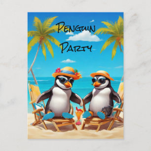 Cartão Postal Partido Pinguim