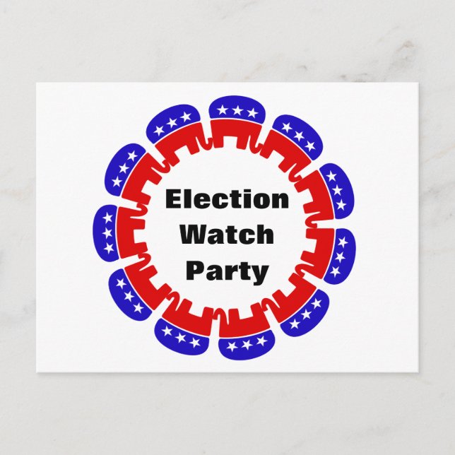 Cartão Postal Partido Republicano do Observatório Eleitoral (Frente)