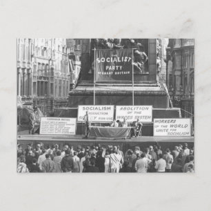 Cartão Postal Partido Socialista da Grã-Bretanha Excelente Traf