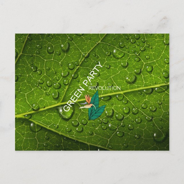 Cartão Postal Partido Verde da Comissão dos Orçamentos (Frente)