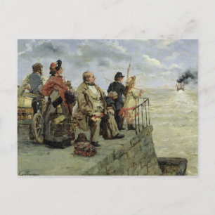 Cartão Postal Partindo para Jersey