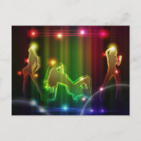 Party Girls Modern Trendy Neon Lights