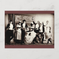 Party Girls Vintage Impressão