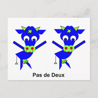 Cartão Postal Pas de Deux