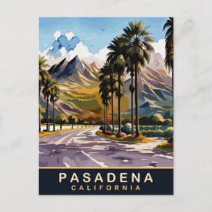 Cartão Postal Pasadena, Área Residental, Califórnia