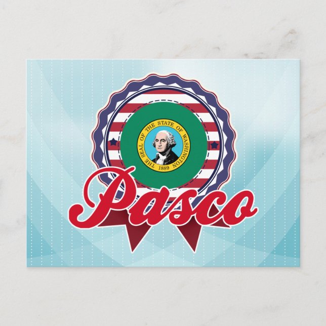 Cartão Postal Pasco, WA (Frente)