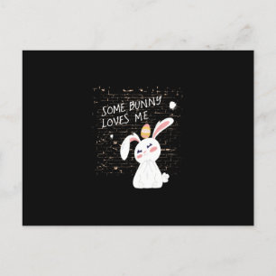 Cartão Postal Páscoa Bunny Love