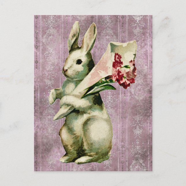 Cartão Postal Páscoa Vintage (Frente)