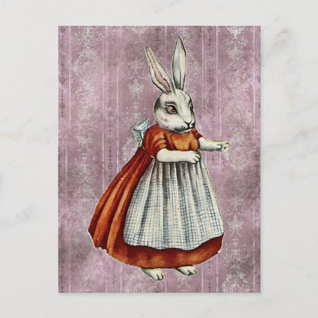 Cartão Postal Páscoa Vintage (Frente)