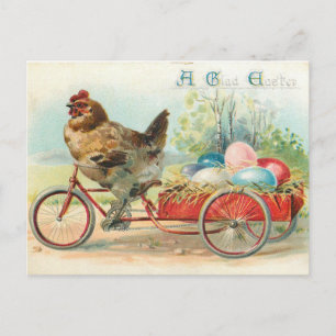 Cartão Postal Páscoa Vintage