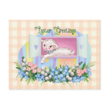 Páscoa Vintage Lâmpada inspirada no ovo