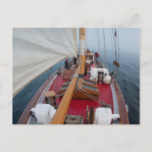 Cartão Postal Passagem de Limite de Navegação