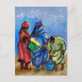 Cartão Postal Passando A Palavra