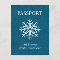 passaporte invernal para a maravilha do 18.o anive