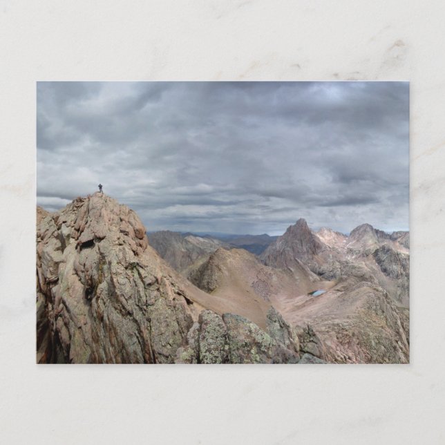 Cartão Postal Passarela Mt Eolus - Chicago Basin - Colorado (Frente)