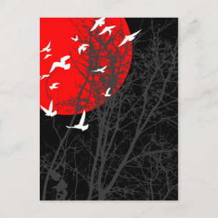 Cartão Postal passarinho