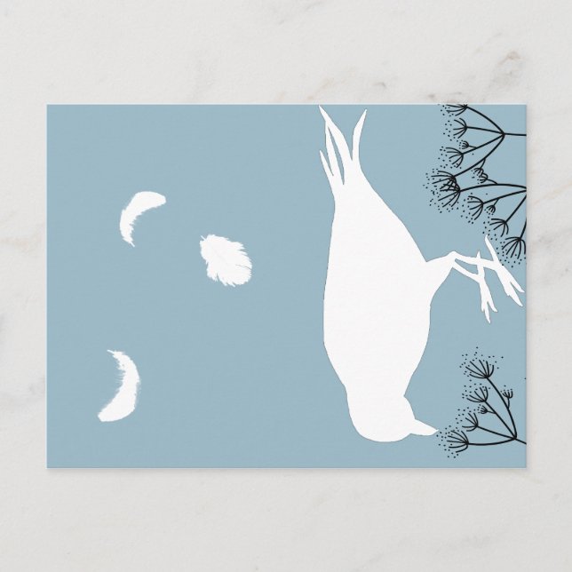 Cartão Postal Passarinho (Frente)