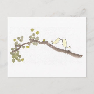 Cartão Postal pássaro_do_amor
