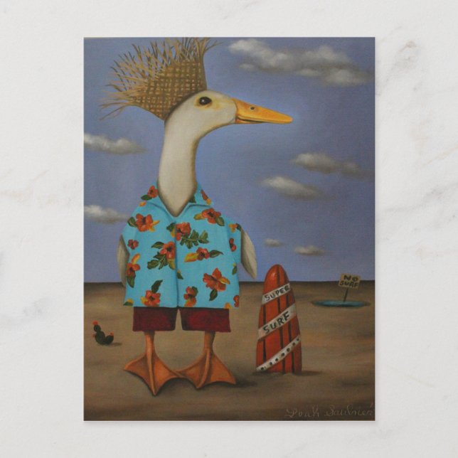 Cartão Postal Pássaro Tropical? (Frente)