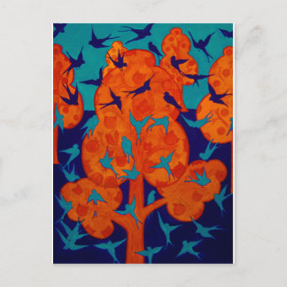 Cartão Postal Pássaros