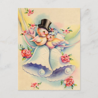 Cartão Postal Pássaros do Amor