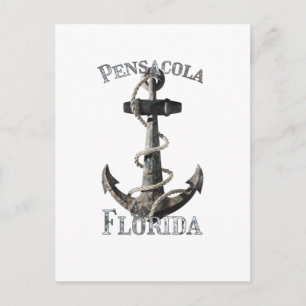 Cartão Postal Passe Náutica de Náutica de Pensacola Flórida