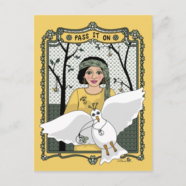 Cartão Postal Passe No Cartão_C_ (Frente)