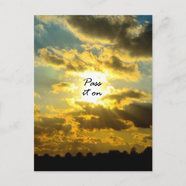 Cartão Postal Passe-O (Frente)