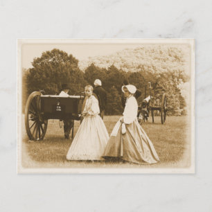 Cartão Postal Passeando no Campo de Batalha