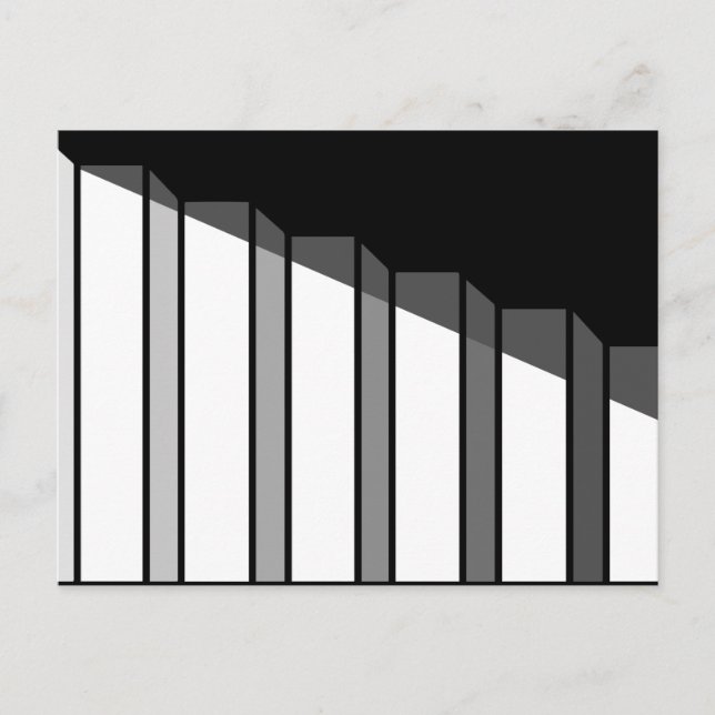 Cartão Postal Passos de Ilusão Óptica (Frente)