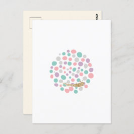 Cartão Postal 'PastéisSonhadores'