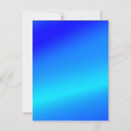 Cartão Postal Pastel abstrato de cor azul-ópera ombre