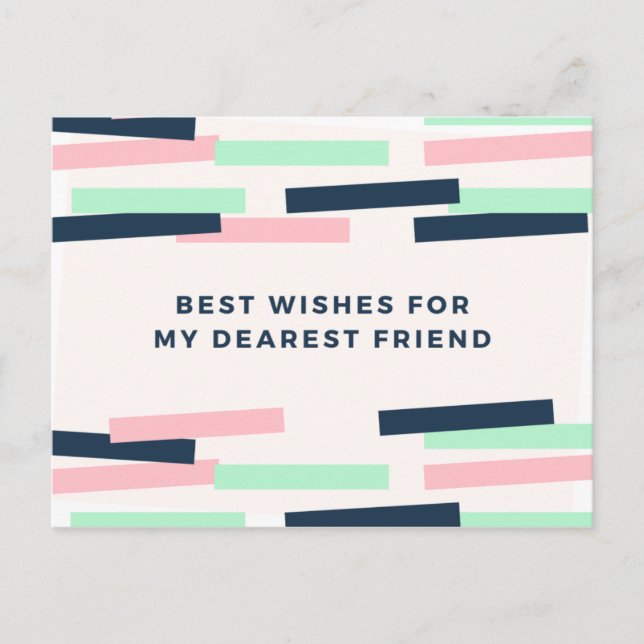 Cartão Postal Pastel Birthday (Frente)