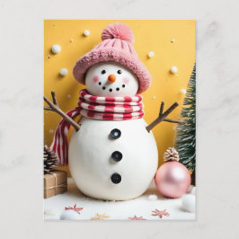 Cartão Postal Pastel Christmas - Postcard