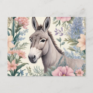 Cartão Postal Pastel Fazenda de Pastel Encharcado