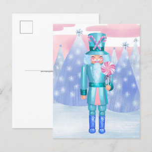 Cartão Postal Pastel Nutcracker Candy King