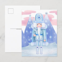 Cartão Postal Pastel Nutcracker Winter King