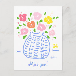 Cartão postal Pastel Posy