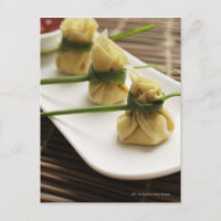 pastilhas wanton com molho picante branco