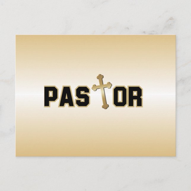 Cartão Postal Pastor (Frente)