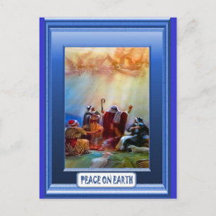 Cartão Postal Pastores na encosta