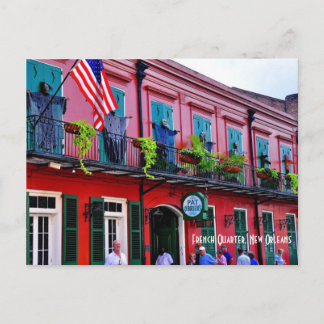 Cartão Postal Pat O' Brien's está localizado no French Quarter